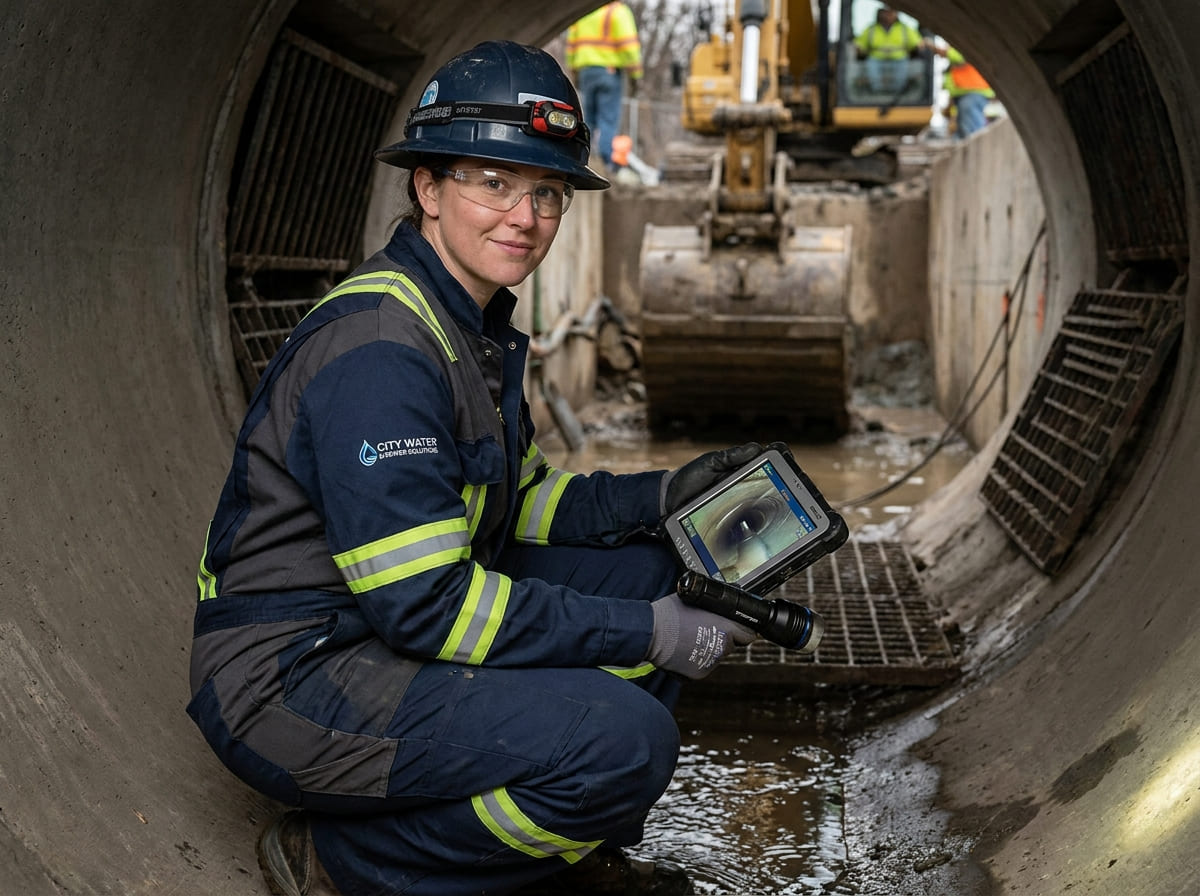 Sewer Line Inspection & Replacement in Midlothian